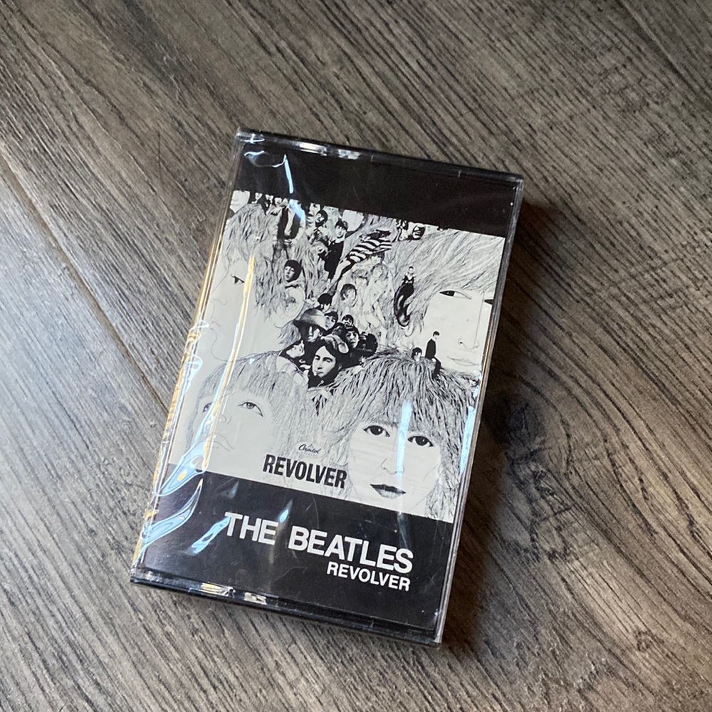 the beatles signed revolver cassette!